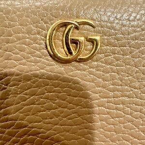 Gucci Beige Leather Wallet